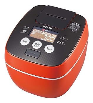 【中古】［非常に良い］タイガー 炊飯器 5.5合 圧力 IH アーバン オレンジ 炊きたて 炊飯 ジャー JPB-G101-DA Tiger