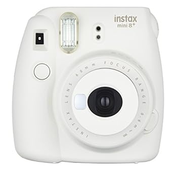 【中古】FUJIFILM インスタントカメラ チェキ instax mini8プラス 接写レンズ・純正ハンドストラップ付き バニラ INS MINI 8P VANILLA｜スカーレット2021