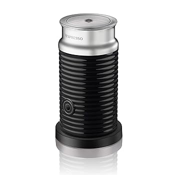 【中古】［人並み外れたに好いたらしい］ネスプレッソ エアロチーノ3 黒いこと 牛乳暖める泡立て器 3594-JP-BK