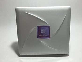 【中古】［人並み外れたに好いたらしい］KENWOOD 携帯型ＭＤ電気蓄音機 白いこと＆パープル DMC-M33