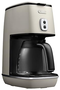 【中古】De'Longhi (デロンギ) ドリップコーヒーメーカー ディスティンタ ICMI011J-W レギュラーコーヒー 6杯用 チタンコートフィルター アロマモード [