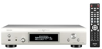 【中古】［人並み外れたに好いたらしい］デノン Denon DNP-800NE HEOS役立つこと積み上げる 網状組織電気蓄音機 割り増し金しろがね色 DNP-800NESP