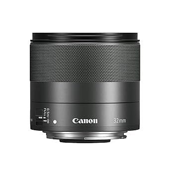 【中古】Canon キヤノン 単焦点レンズ EF-M32mm F1.4 STM ミラーレス一眼対応 ブラック 全長56.5mm EF-M3214STM 157,501円