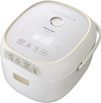 【中古】［非常に良い］パナソニック 炊飯器 3.5合 IH式 備長炭釜 ホワイト SR-KT069-W 12,549円