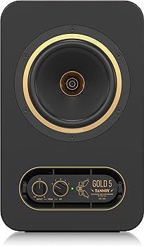 【中古】［非常に良い］Tannoy ニアフィールドモニタースピーカー 5インチDual-Concentric(同軸)ドライバ搭載 200Wアクティブスピーカー GOLD 5(1本)
