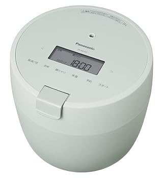 【中古】［非常に良い］パナソニック 炊飯器 5合 圧力IH コンパクトサイズ ふた食洗機対応 グリーン SR-NB102-G
