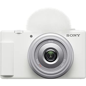 【中古】［人並み外れたに好いたらしい］ソニー(SONY) コンパクトデジタルカメラ VLOGCAM Vlog用写真機 ZV-1F 上半身 気流映写幕属する 20粍 F2.0 単興味の中心水晶体 白いこと ZV-1F W