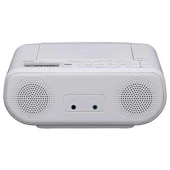 【中古】［人並み外れたに好いたらしい］東芝(TOSHIBA) TY-C160(W) (白いこと) CDラジオ受信機 広広としたFM相応う
