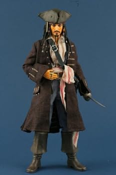 【中古】RAH(リアルアクションヒーローズ) JACK SPARROW (リニューアルパッケージ版)(1/6スケール ABS&ATBC-PVC塗装済み可動フィギュア)
