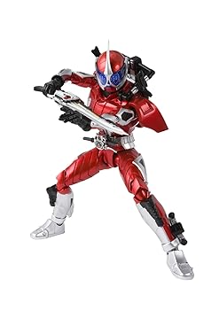 【中古】S.H.フィギュアーツ (真骨彫製法) 仮面ライダーW 仮面ライダーアクセル 約155mm ABS&PVC製 塗装済み可動フィギュア