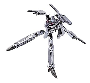 【中古】DX超合金 マクロスデルタ VF-31Fジークフリード(メッサー・イーレフェルト機) 約260mm ダイキャスト&ABS&PVC製 塗装済み可動フィギュア