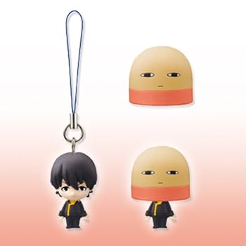 銀魂　かぶりものマスコット　ストラップ　全6種セット BANPRESTO 銀魂 グッズ 1point mascot 1ポイント マスコット