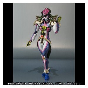 【中古】S.H.フィギュアーツ 仮面ライダーウィザード メデューサファントム （魂ウェブ限定）