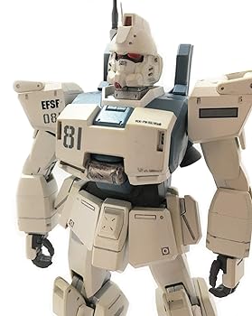【中古】MG 機動戦士ガンダム 第08MS小隊 RX-79(G)Ez-8 ガンダムイージーエイト 1/100スケール 色分け済みプラモデル｜スカーレット2021
