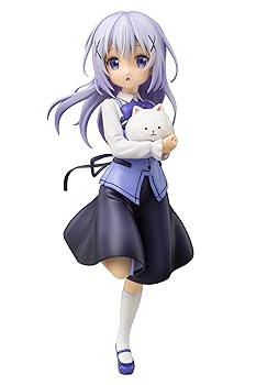 【中古】ピーエムオフィスエー ご注文はうさぎですか?? チノ Cafe Style 1/7スケール PVC製 塗装済み 完成品 フィギュア 再販 PF138