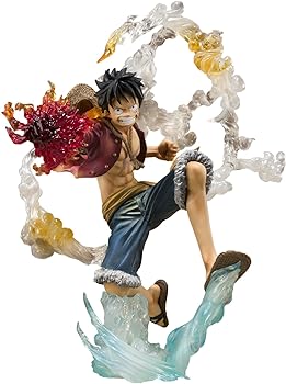 【中古】フィギュアーツZERO モンキー・D・ルフィ -Battle Ver. ゴムゴムの火拳銃-