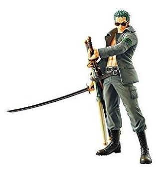 【中古】一番くじ ワンピース ~military style~ ラストワン賞 ゾロフィギュア ~スペシャルver.~ 全1種｜スカーレット2021
