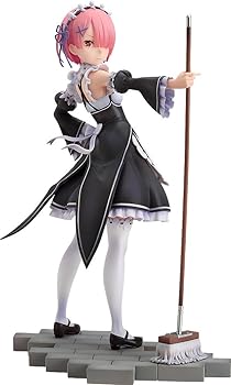 【中古】Re:ゼロから始める異世界生活 ラム 1/7スケール ABS&PVC製 塗装済み完成品フィギュア