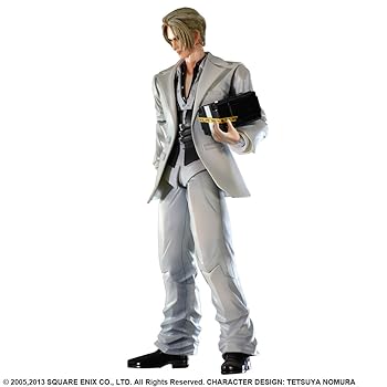 【中古】FINAL FANTASY VII ADVENT CHILDREN PLAY ARTS改 ルーファウス 神羅(PVC塗装済みアクションフィギュア)