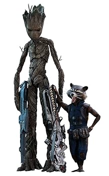 【中古】【ムービー・マスターピース】『アベンジャーズ/インフィニティ・ウォー』1/6スケールフィギュア グルート&ロケット