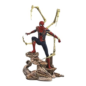 【中古】Diamond Select Toys Marvel Gallery: Avengers Infinity War Movie Spiderman Pvc Figure