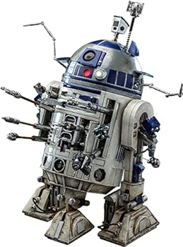 【中古】ホットトイズ(Hot Toys) ムービー・マスターピース スター・ウォーズ エピソード2/クローンの攻撃 R2-D2 1/6スケールフィギュア 白 高さ約18セン画像