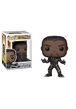 【中古】FUNKO POP! MARVEL: Black Panther - Black Panther (Styles May Vary)