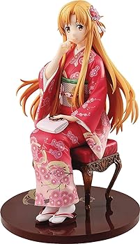 【中古】ソードアート・オンライン アスナ 晴着Ver. 1/7スケール ABS&PVC製 塗装済み完成品フィギュア