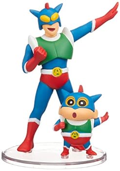 【中古】UDF ウルトラディテールフィギュア No.471 クレヨンしんちゃん アクション仮面 & アクション仮面しんちゃん 全高約95/42mm 塗装済み 完成品 フィ|スカーレット2021