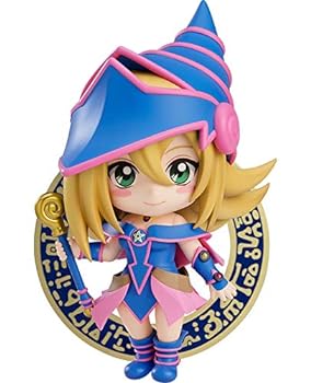 【中古】グッド・スマイル・カンパニー ねんどろいど ブラック・マジシャン・ガール 全高約115mm ABS&PVC製 塗装済み可動フィギュア