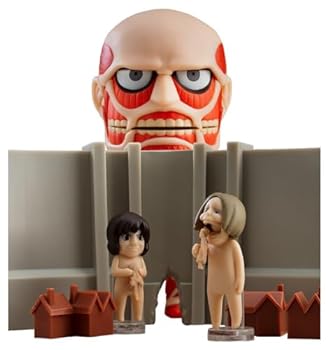 【中古】グッドスマイルカンパニー(GOOD SMILE COMPANY) ねんどろいど 進撃の巨人 超大型巨人 リニューアルセット ノンスケール プラスチック製 塗装済み