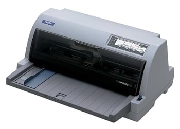【中古】EPSON インパクトプリンター VP-F2000 USBインターフェイス搭載 24ピン 106桁 水平型 7枚複写(オリジナル+6枚) 英数330字/秒 漢字146字/秒