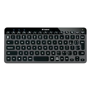【中古】LOGICOOL Bluetooth イルミネートキーボード K810|スカーレット2021