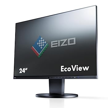 【中古】EIZO FlexScan 23.8インチ 液晶モニター 1920&times;1080 IPSパネル HDMI DVI-D ノングレア EV2450-BK｜スカーレット2021 15,115円