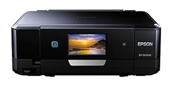 【中古】旧モデル エプソン プリンター A4 インクジェット 複合機 カラリオ EP-808AB ブラック