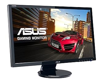 【中古】ASUSTek ゲーミングモニター24型 フルHDディスプレイ (応答速度1ms / HDMI,DVI,D-sub/スピーカー内蔵/VESA規格 / 3年保証) VE248HR 15,592円