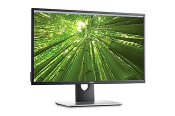 【中古】Dell P2717H - LED monitor - 27\" - 1920 x 1080 - IPS - 300 シーディー/m2 - 1000:1 - 6 ms - HDMI, VGA, DisplayPort - black"