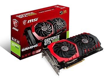 【中古】MSI GeForce GTX 1060 GAMING X 6G 『Twin Frozr VI/OC模範例』 グラフィクスゲーム盤 VD6092