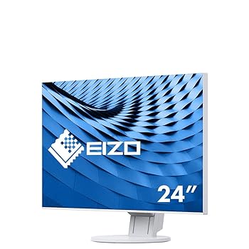 【中古】FlexScan 60cm（23.8）型カラー液晶モニター FlexScan EV2451 ホワイト
