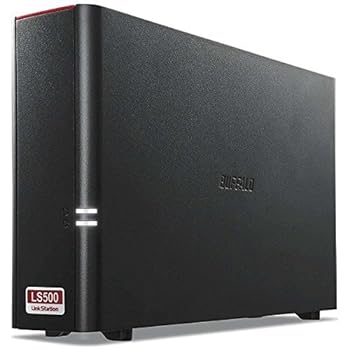 【中古】BUFFALO LinkStation for SOHO LS510DNB続きもの NAS用HDD積み上げる 1運転NAS 3年引きうける 4結核症 LS510DN0401B