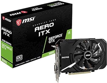 【中古】MSI GeForce GTX 1660 AERO ITX 6G OC グラフィクスゲーム盤 VD6919