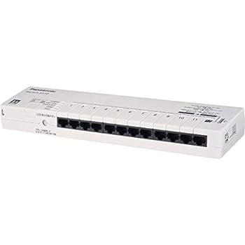 【中古】パナソニックLSネットワークス PN211207 12ポート レイヤ2スイッチングハブ Switch-S12E