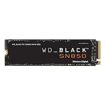 【中古】WD_BLACK 2TB SN850 NVMe 内蔵型ゲーミングSSD ソリッドステートドライブ - Gen4 PCIe M.2 2280 3D NAND 最高7,000MB/s - WDS200T1X0E