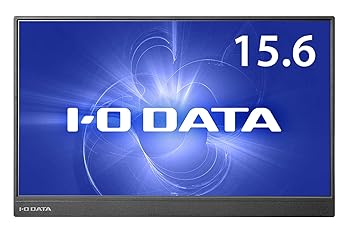 【中古】IODATA LCD-CF161XDB-M 15.6型 / 1920×1080 / HDMI、Type-C、 / 黒いこと / 金棒引き:あり / 移動性見せびらかす ディスプレイ-パソコン・周辺機器
