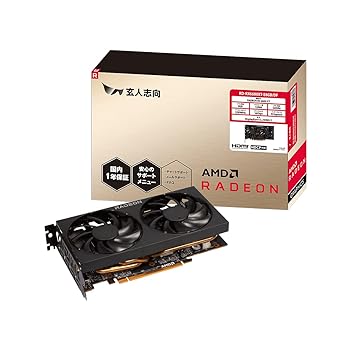 【中古】老練家目標にする AMD Radeon RX6600XT 積み上げる グラフィックゲーム盤 GDDR6 8GB 積み上げる真似形 RD-RX6600XT-E8GB/DF