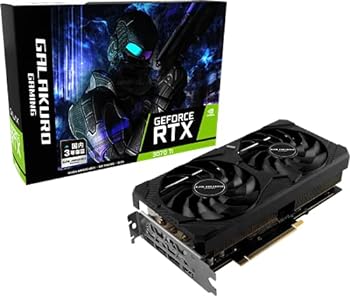【中古】玄人志向 NVIDIA GeForce RTX3070Ti 搭載 グラフィックボード GDDR6X 8GB GALAKURO GAMINGモデル GG-RTX3070Ti-E8GB/DF