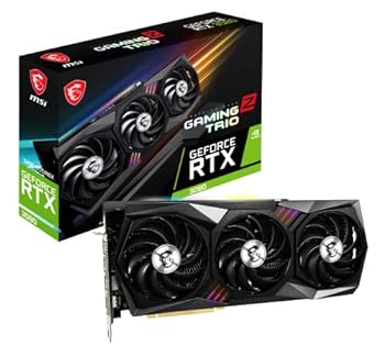 【中古】MSI GeForce RTX 3080 GAMING Z TRIO 12G LHR グラフィックスボード VD7960