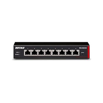 【中古】BUFFALO 座標軸2 Giga かっこ良い取り替えっこ 8界面 BS-GS2008