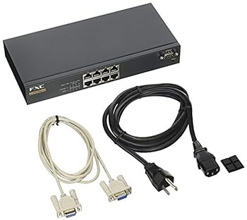 【中古】FXC 8ポート 10/100/1000Mbps スマート機能付スイッチ ES1008VL3|スカーレット2021