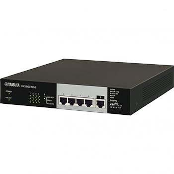 【中古】YAMAHA SWX2100-5PoE 分かりやすいL2取り替えっこ 5界面 PoE給電相応う